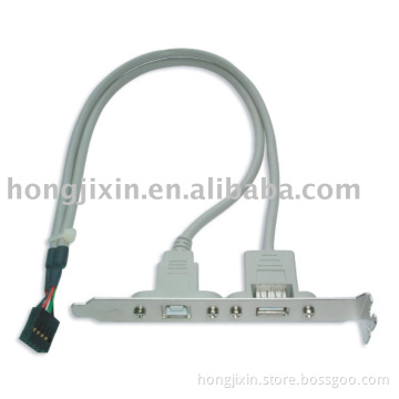 USB female with Bracket